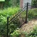 Ornamental Iron Steel Aluminum Rackable Picket Panel Fence